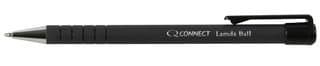 Supreme-Optimised Q CONNECT - KF00672 - PEN RUBBER BARREL Black Pack of 12
