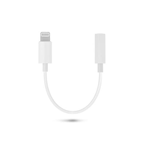 Rick Lightning to 3.5mm Headphone, Jack Adaptor Cable for iOS 10/iOS 11, Lightning Connector to 3.5mm Jack, Headphone Adapter for iPhone 7/7Plus iPhone 8/8Plus/iPhone X - Support iOS 10.3.1 and Later