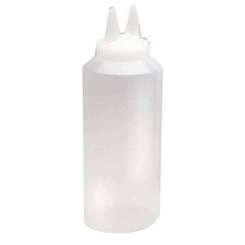 Multi-Tip Specialty Squeeze Bottle - Twin Tip 12 oz. Capacity 1 Each by Traex