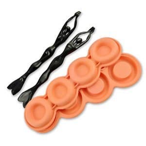 2 Ice trays each with 4 ring moulds and 1 mermaid stirrer