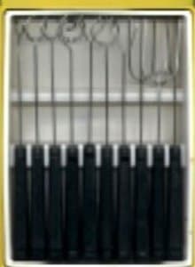 CHOCOVISION Chocolate Dipping Tools 10 piece Set with case by ChocoVision