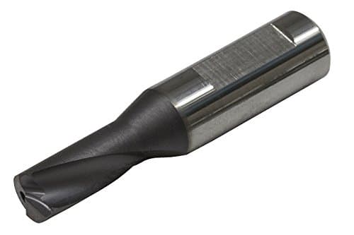 Ceratizit 11831190 EcoCut Mini, CTPP435 Grade, Left Hand Cutting Direction, 0.2 mm Corner Radius, 5 mm Diameter, 45 mm Overall Length