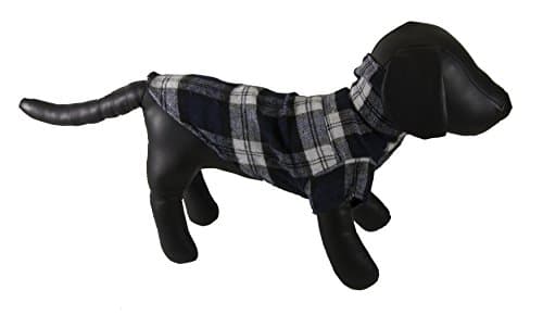 Petcessory PCG-001-BLU-L Checker Pattern Shirt, Large, Blue