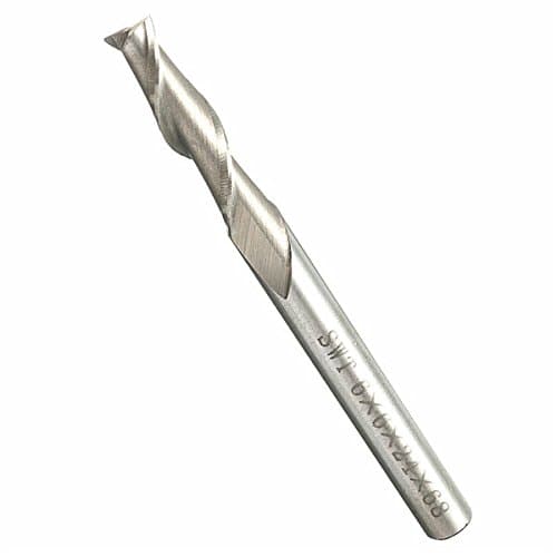 Wishfive 6mm 2 Flute End Mill Cutter Spiral Drill Bit CNC Tool