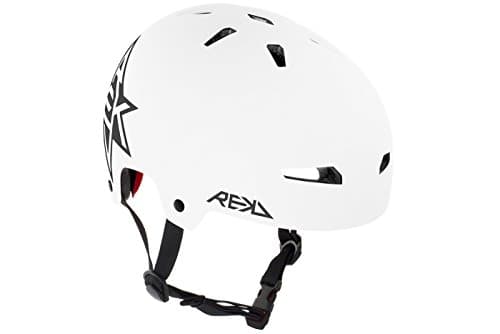 Rekd Elite Icon Helmet - White / Black