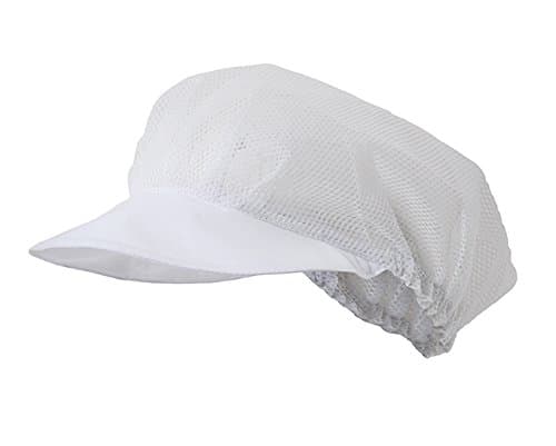 Velilla 93-Women´s mob-cap with mesh fabric (one size) white colour