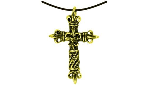 Follower cross lily gold