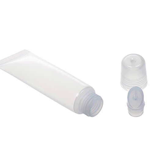 10ml Clear Plastic 15 Pcs Lip Gloss Tube Empty Refill DIY Cosmetic Lip Blam Container Tube Bottle
