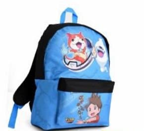 Yo Kai Watch Characters Backpack 43 x 31 x 13 cm blue/black. 100% Polyester.