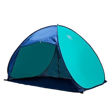 2 persons Tent Single Automatic Tent One Room Camping Tent Fiberglass Portable-Camping Traveling , blue