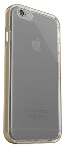 Mota Flashing LED Light Up Hard Shell Clip-On Case Cover for iPhone 6 (4.7 Inch) - Gold