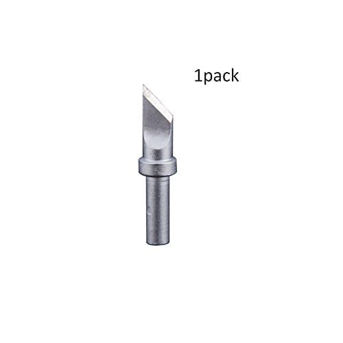 Quick 1pack/ 5pack/ 10pack Soldering Iron Tip for Soldering Station Tool 500-K Type head Knife shape Suitable for Multi-pin welding SMD IC, commonly used drag soldering (500-K 1pack)