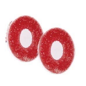 Docile Sour Strawberry Rings 1kg