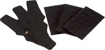 QAD Men's Black Replacement Felt Kit, Standard