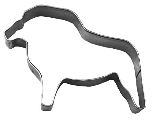 Cookie Cutter Lion Stainless Steel