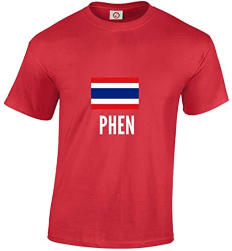 T-shirt Phen city Red