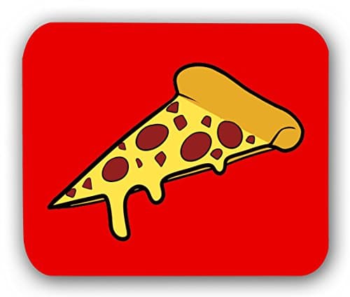 Pizza Slice Anti-Slip Pad Mat Mice Mousepad Desktop Mouse pad laptop Mouse pad Gaming Mouse pad by INFOPOSUSA