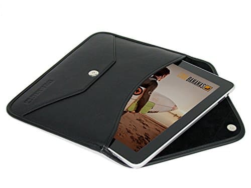 COOL BANANAS Envelope V1 leather case for iPad 2 and the new iPad 3 rd gen. in black