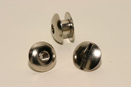 20 Binding Screws 2mm Nickel Plated by GGM