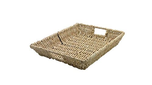 Maize Basket (42 x 31 x 7 cm) - Natural Maize Tray Storage