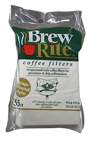 Brew Rite Rockline Wrap Around Coffee Filters 3 Pack by Brew Rite