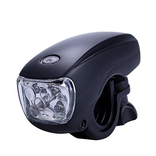 Bicycle headlight flashlight Waterproof mountain car lights Bicycle accessories , black , 82