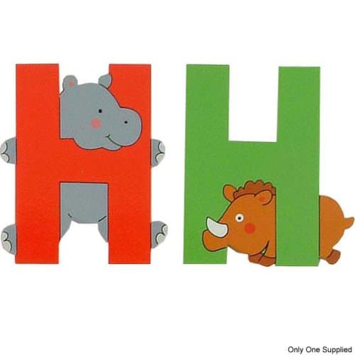 The Toy Workshop - Jungle Alphabet H