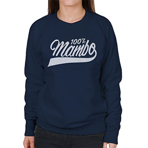 Mambo Coke Style Logo White Text Women's Sweatshirt