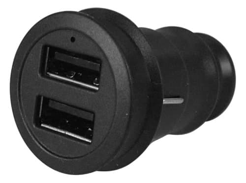 Type S AC53316 Twin USB Converter, Black