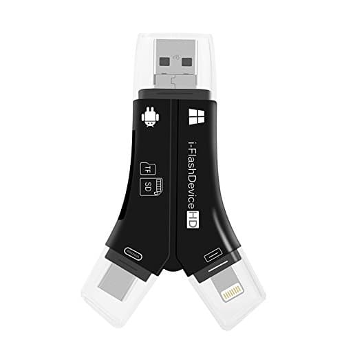 Memory Card Reader Type C Adapter High Speed to Micro SD Card/SDHC/TF for Iphone Ipad New MacBook Pro OTG Adapter for Android with OTG Function by Okapia