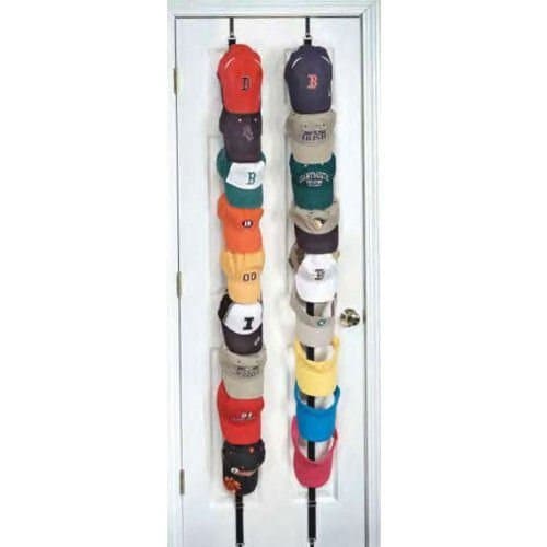 Caprack 18 Baseball Cap Hat Holder Rack Organizer Storage Door Closet Hanger NEW by Smile9924