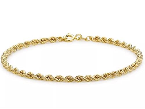 9CT SOLID YELLOW GOLD BRACELET + GIFT BOXED + FREE GIFT A TOWN TALK BRILLIANT GOLD POLISHING CLOTH