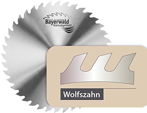 Bayer Forest CS Circular Saw Blade Diameter 600 x 4.60 x 28 | Wolf Tooth (40 Teeth) | Coarse, Quick Paper Sheets Log and Wood Products | for Table Saws, Circular Saws & Rocker Saws