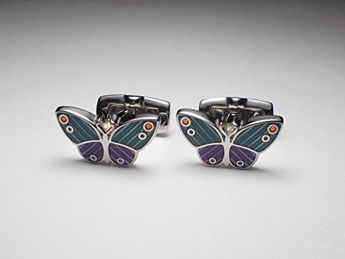 Duchamp London Butterly Fleur Cufflinks