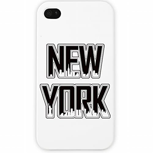 Mocca Design ci4s65 New York Case For Iphone 4/4s White
