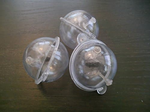 pack of three x-small clear 30mm bubble floats