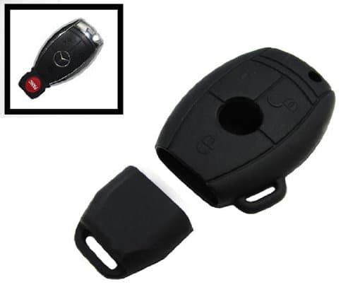 Mercedes Remote Smart Key Cover - BLACK