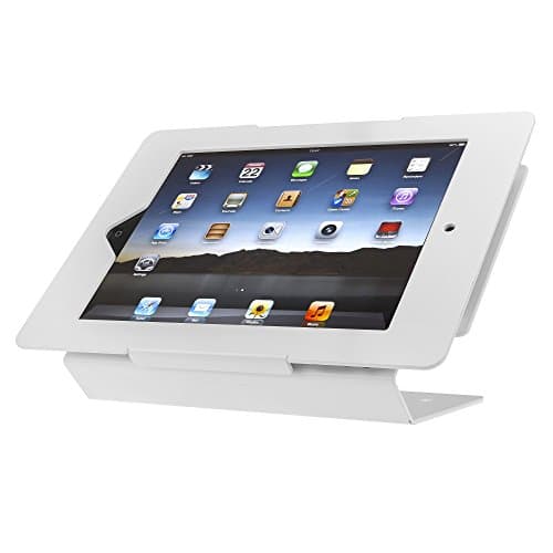 SecurityXtra SecureDock Lite Stand for iPad, iPad 2, 3, 4, Air, Air 2 and iPad Pro 9.7" - White