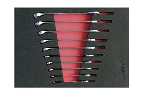 Tray Of 10 Wrenches (7-16)