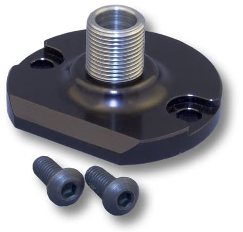 CVR Performance OFA65 Billet Alum Spin On Filter Mount