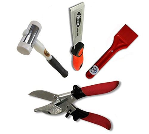 Virtual Plastics Glazing Kit - Xpert Chisel, Wedge/Glazing Shovel, Thor 712 Nylon Hammer & Xpert Gasket Shear SK5