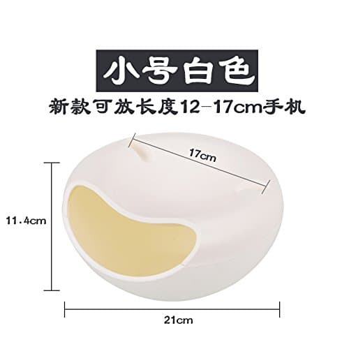 Plastic melon seeds dry fruit plate creative fruit dish living room home candy pan melon box box candy box, upgraded version of white