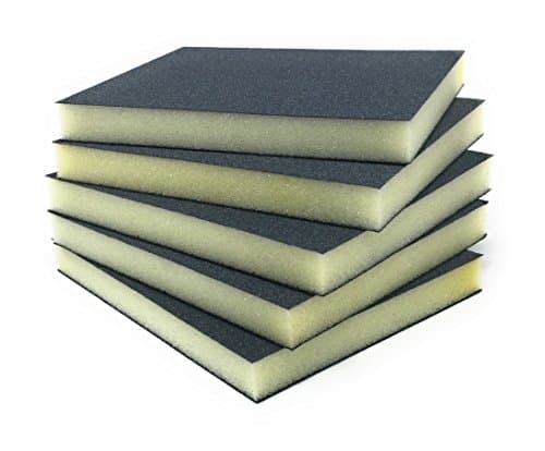 Fine Grit Flexible Sanding Pads (12cm x 10cm)