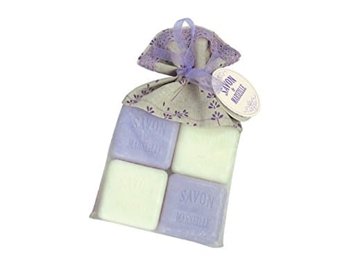 Rustic Handmade Lavender Soaps 4 Soaps In A Organza Bag