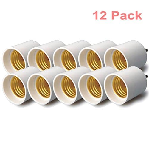 GU24 to E26 Adapters - Converts (GU24) to (E26/E27) - Christmas Promotion by GYBest