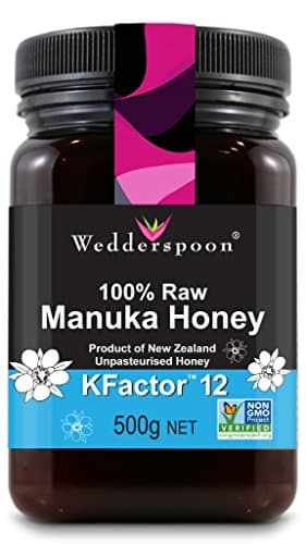 Wedderspoon Raw Kfactor 12 Manuka Honey - 500g (8 Pack Bundle)