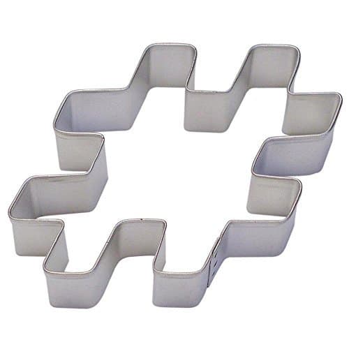 Hash Tag Tin Cookie Cutter 4" B0863 by General OTBP
