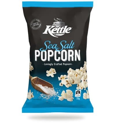 Kettle Popcorn Sea Salt 25g x 18