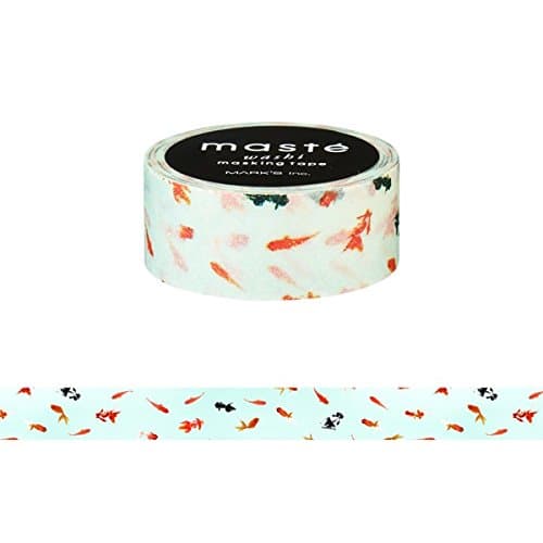 Maste Goldfish Washi Masking Tape