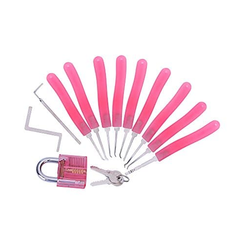 Suoyigou Master Pickset Tooling System with a Padlock (3)